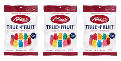 Albanese True to Fruit American Favorite Fruits 5oz Peg Bags — 3-Pack