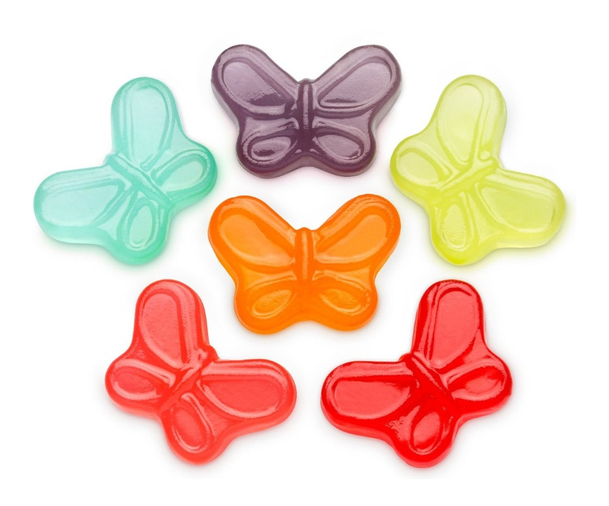 Albanese Bulk Mini Gummi Butterflies 5lb — Case of 4 — Case of 4