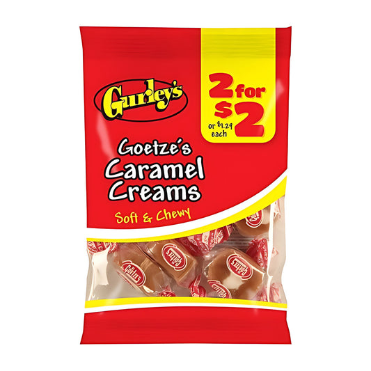 Gurley's Goetze's Caramel Creams 2oz pack — full package