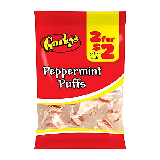 Gurley's Peppermint Puffs 1.5oz pack — full package