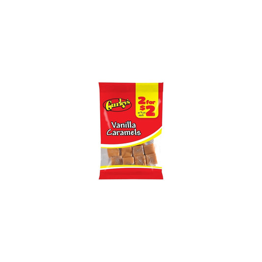 Gurley's Vanilla Caramels 2oz pack — full package
