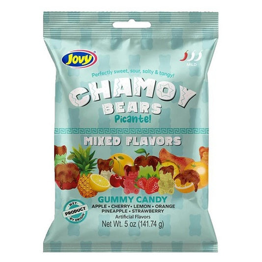 Jovy Chamoy Gummy Bears 5oz Peg Bag pack