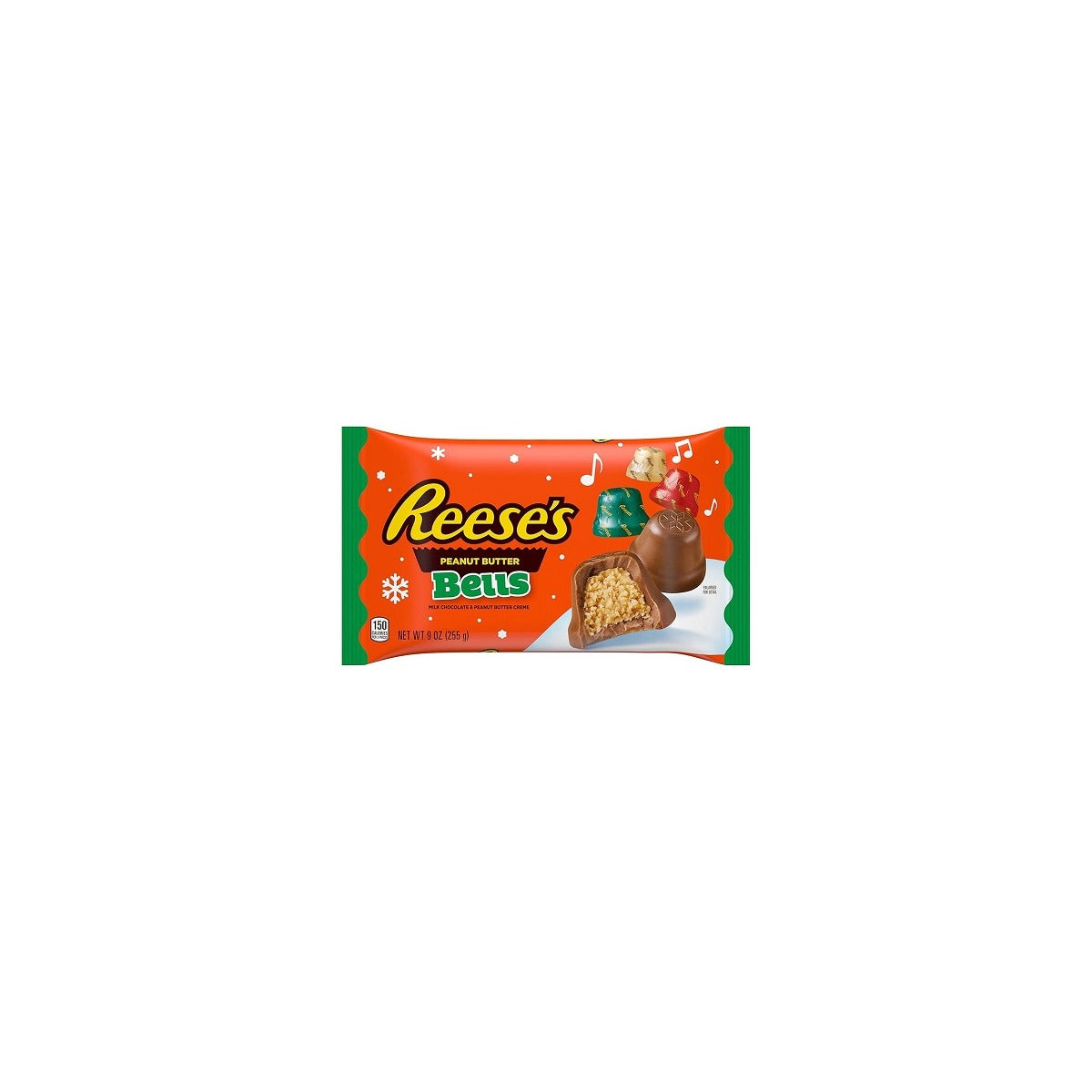 Reese's Peanut Butter Bells Limited Edition 9oz pack — full package