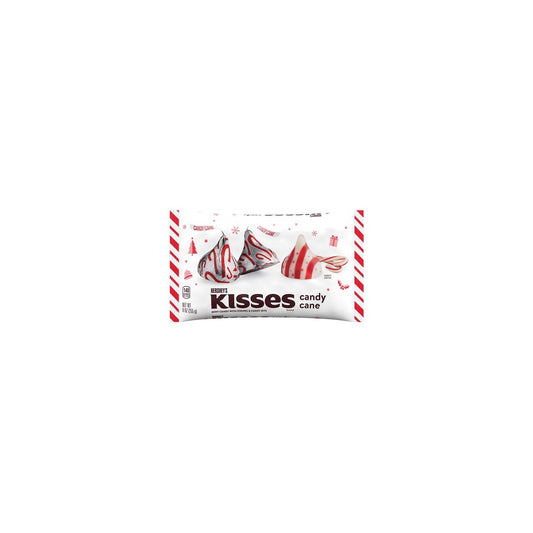 Hershey's Kisses Candy Cane Limited Edition 9oz pack — full package