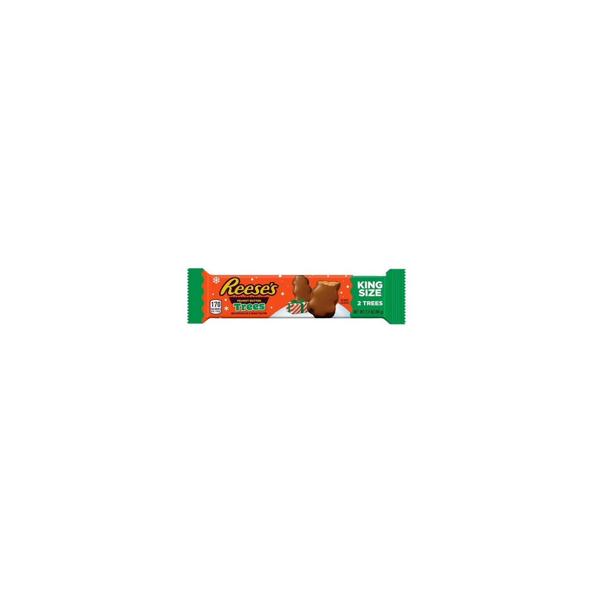 Reese's Trees King Size Limited Edition 2.4oz pack — full package