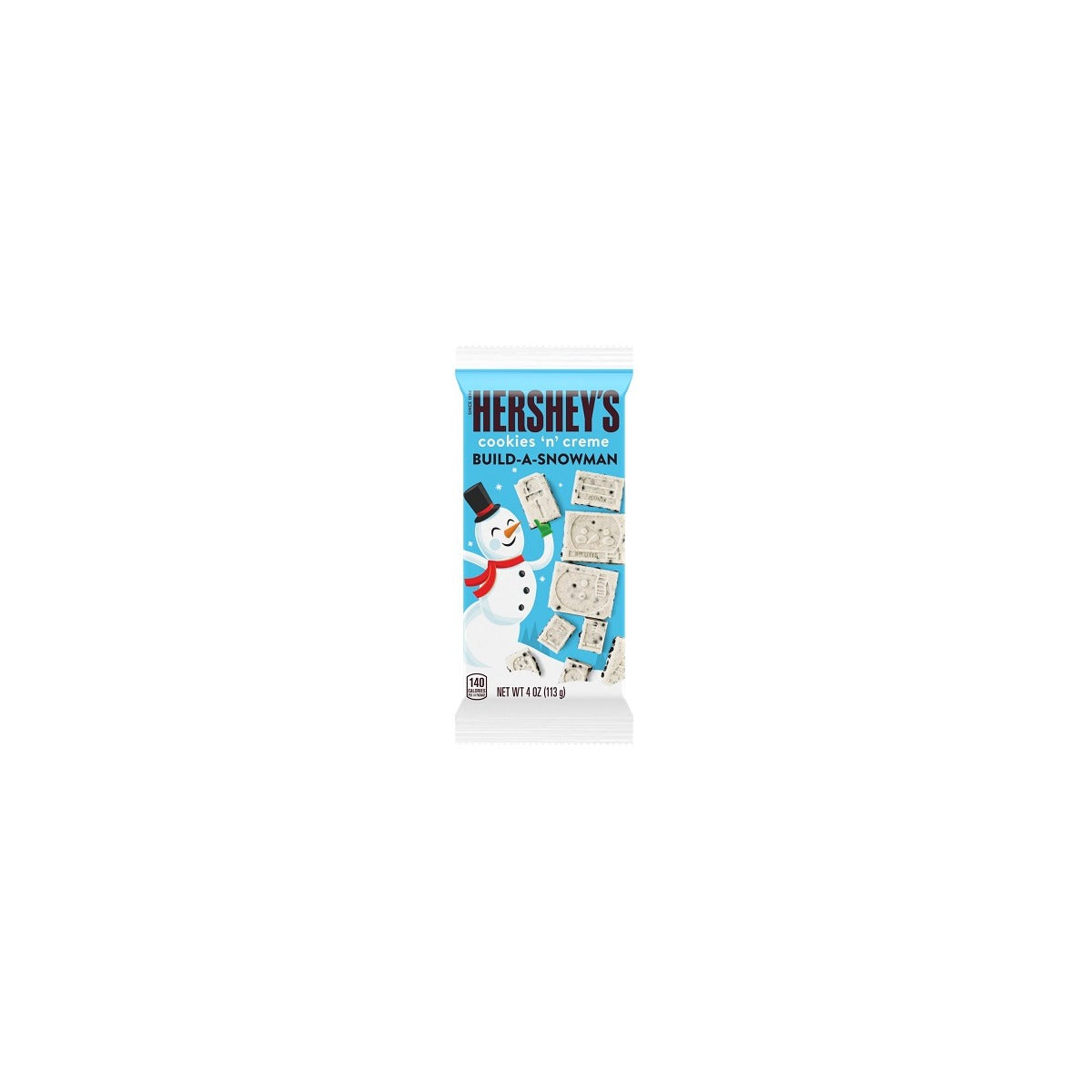 Hershey's Cookies 'n' Creme Build a Snowman Limited Edition 4oz pack — full package