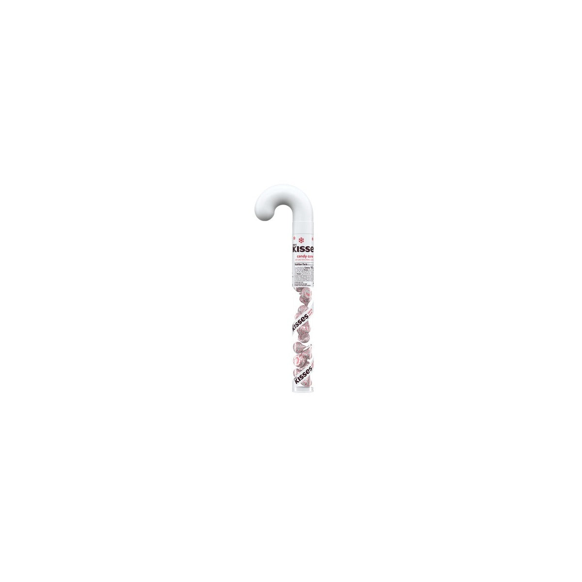 Hershey's Kisses Candy Cane Filled Candy Cane Limited Edition 2.08oz pack — full package
