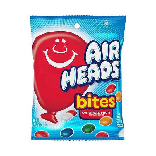 Airheads Bites Fruit Peg Bags 3.8oz