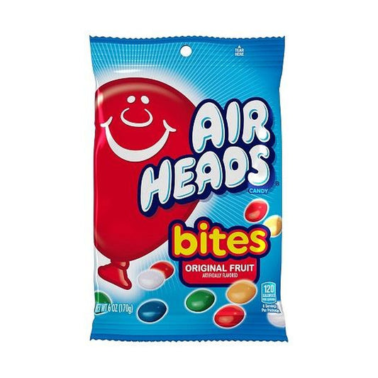 Airheads Bites Fruit Peg Bags 6oz