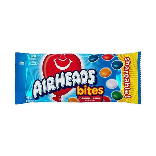 Airheads Bites Fruit Shareable Bags 4oz