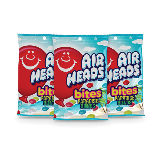 Airheads Bites Paradise 6oz Peg Bag 3-pack