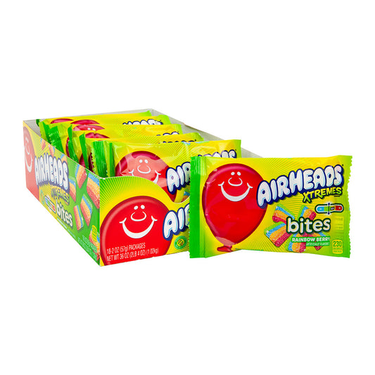 Airheads Xtremes Bites 2oz — Case of 18