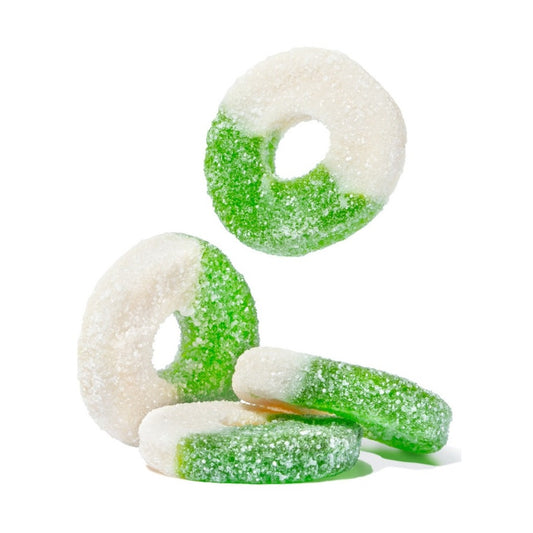 Albanese Bulk Gummi Apple Rings 4.5lb — Case of 4