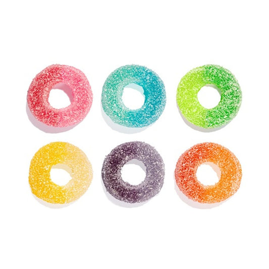 Albanese Bulk Sour Gummi Puckerings 4.5lb — Case of 4