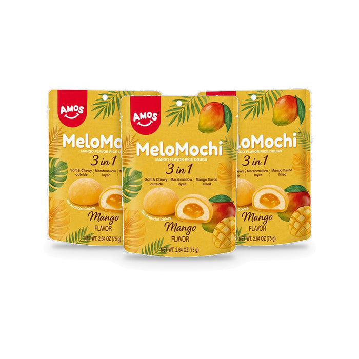 Amos MeloMochi Mango 2.64oz Peg Bag