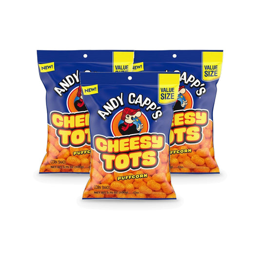 Andy Capp's Cheesy Tots 3.75oz 3-Pack