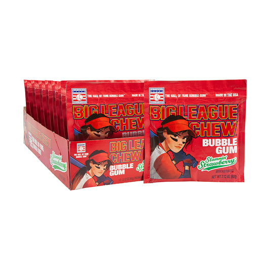 Big League Chew Strawberry 2.12oz box