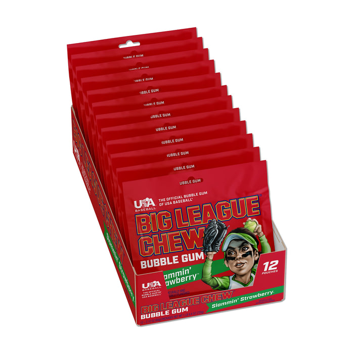 Big League Chew Strawberry 2.12oz