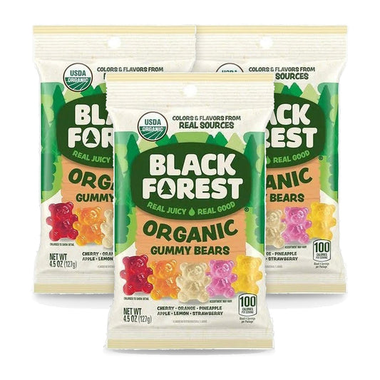 Black Forest Gummy Bears 4.5oz Peg Bag 3-Pack