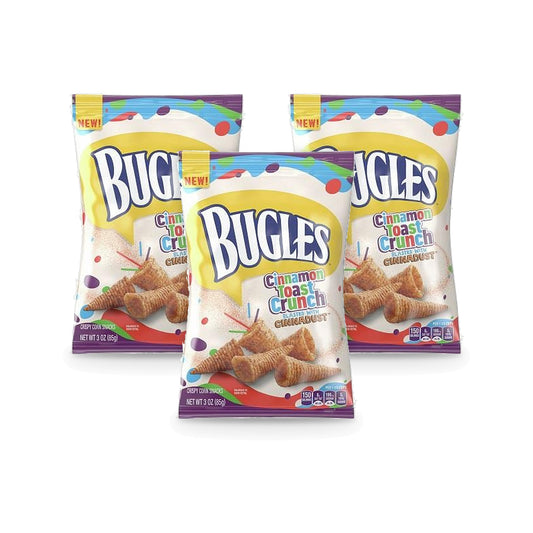 Bugles Cinnamon Toast Crunch 3oz 3-Pack