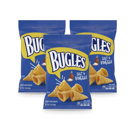 Bugles Salt & Vinegar 3oz 3-Pack