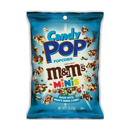 Candy Pop M&M's Minis Popcorn 1oz Bags