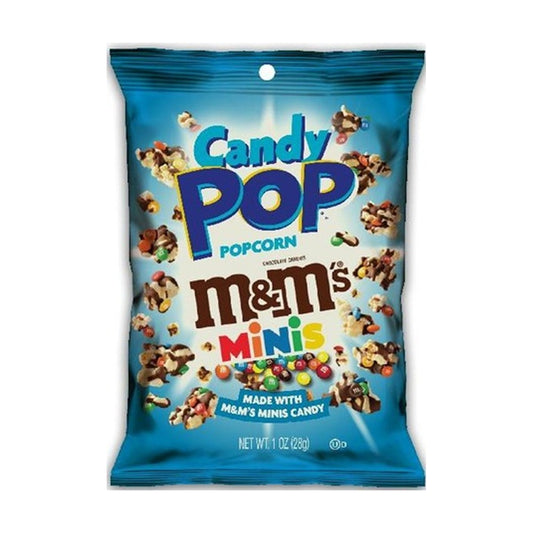 Candy Pop M&M's Minis Popcorn 1oz Bags