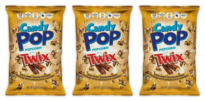 Candy Pop TWIX Popcorn 5.25oz Bags — 3-Pack