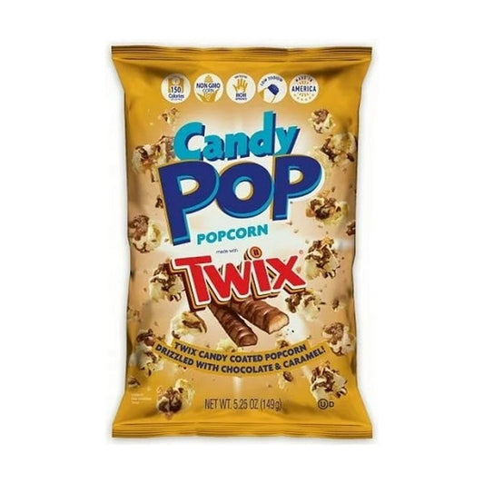 Candy Pop TWIX Popcorn 5.25oz Bags