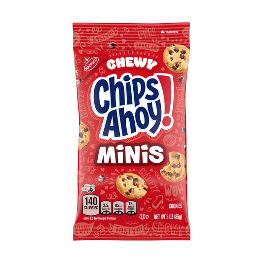 Chips Ahoy Chewy Mini Cookies 3oz - single bag