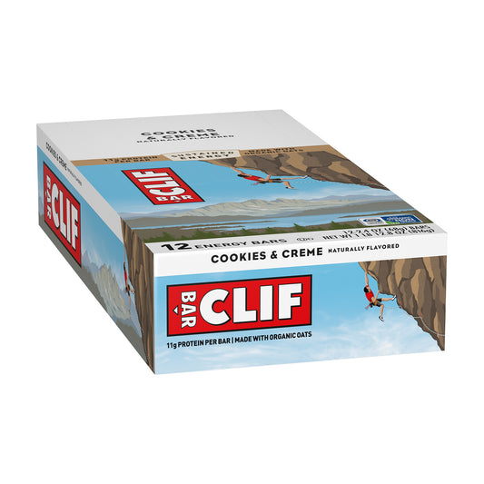 Clif Bar Cookies & Cream 2.4oz 12ct box