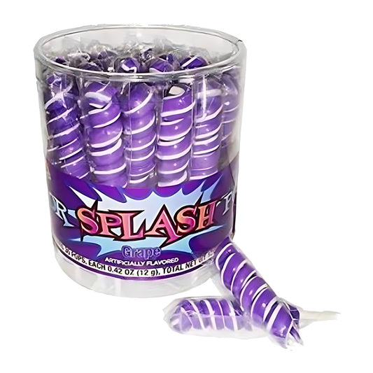 Color Splash Pops Grape 0.42oz 30ct Tub — full package