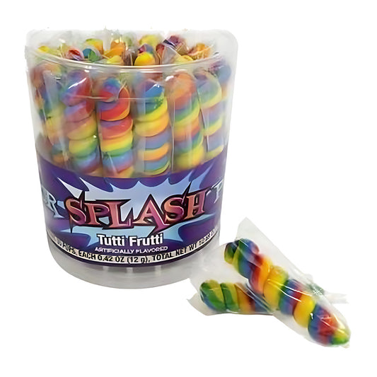 Color Splash Pops Tutti Frutti 0.42oz 30ct Tub — full package