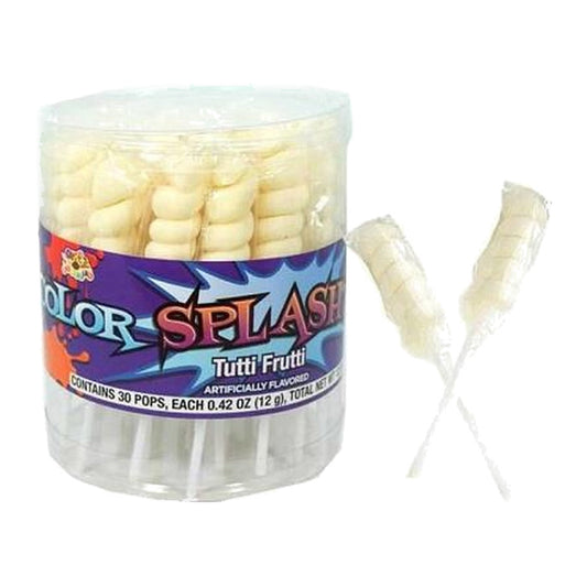 Color Splash Pops Tutti Frutti Pearl 0.42oz 30ct Tub — full package