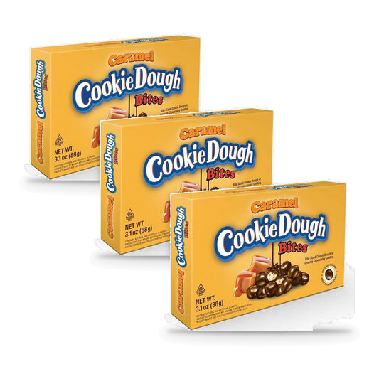 Cookie Dough Bites Caramel 3.1oz 3-Pack