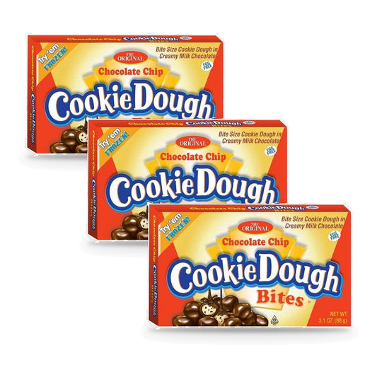 Cookie Dough Bites Chocolate Chip 3.1oz 3-Pack