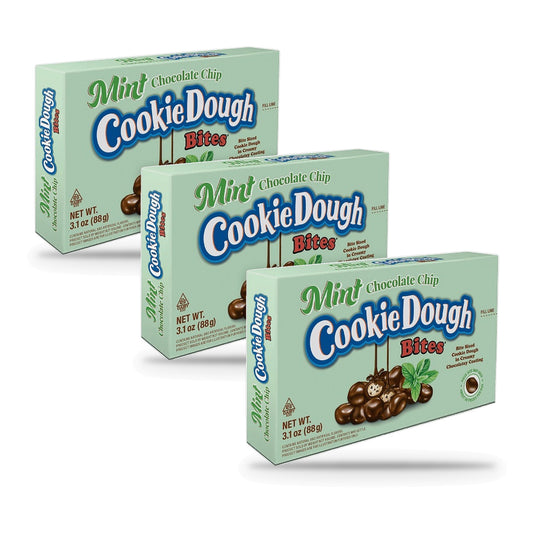 Cookie Dough Bites Mint Chocolate Chip 3.1oz 3-Pack