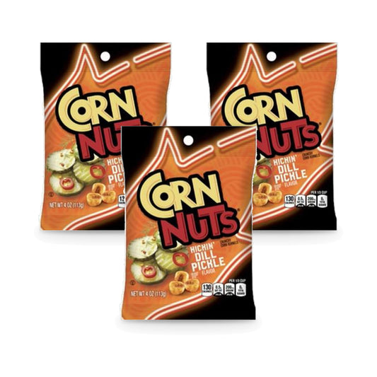 Corn Nuts Kickin Dill Pickle 4oz 12ct 3-Pack