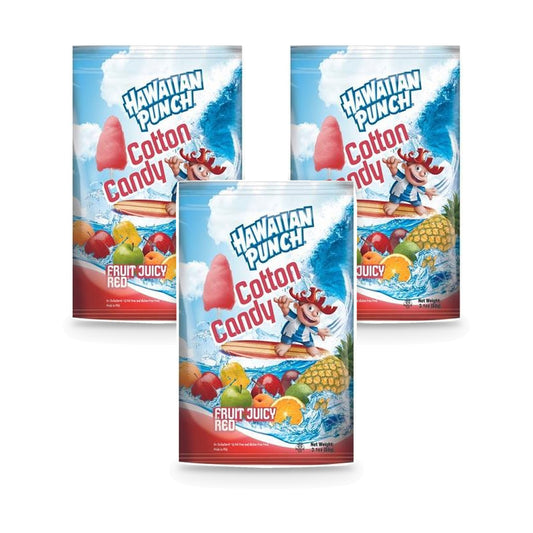 Cotton Candy Hawaiian Punch 3.1oz Peg Bag 3-Pack