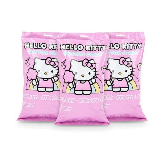 Cotton Candy Hello Kitty 3.1oz Peg Bag 3-pack