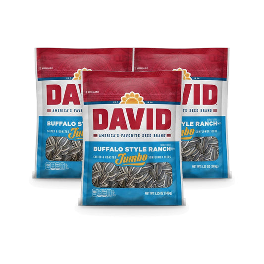 David Jumbo Buffalo Style Ranch Seeds 5.25oz 3-Pack
