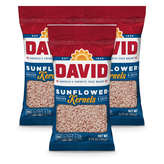 David Sunflower Kernels 3.75oz 3-Pack