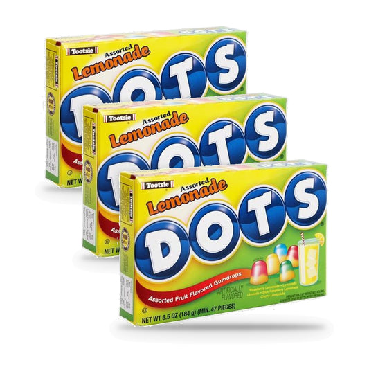 Dots Lemonade 6.5oz Theater Box 3-Pack
