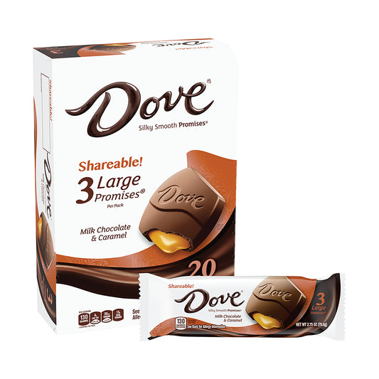 Dove Milk Chocolate Caramel King 2.75oz box