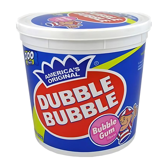 Dubble Bubble Original Gum Tub 0.16oz 300ct