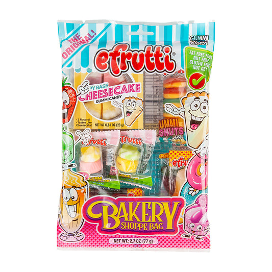 e.frutti Bakery Shoppe Gummy 2.7oz Peg Bag