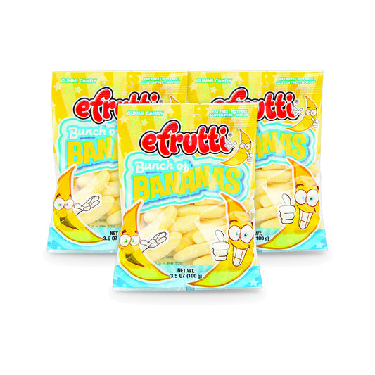 e.frutti Bunch of Bananas 3.5oz Peg Bag 3-Pack