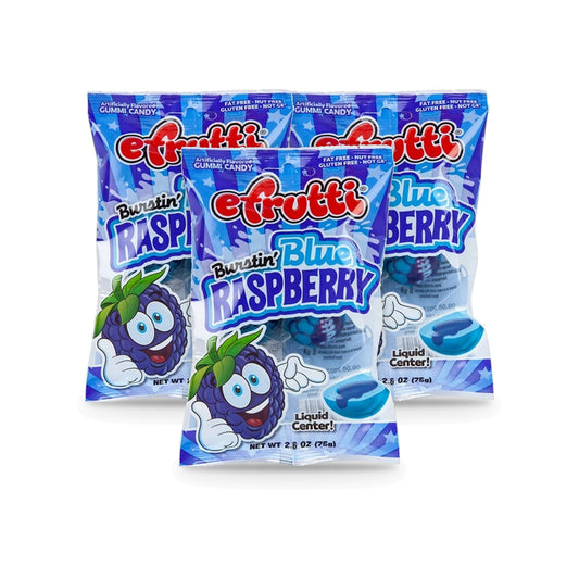 e.frutti Burstin' Blue Splash 2.6oz Peg Bag 3-Pack