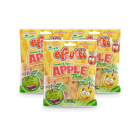 e.frutti Sweet & Sour Apple Trio 3.5oz Peg Bag 3-Pack