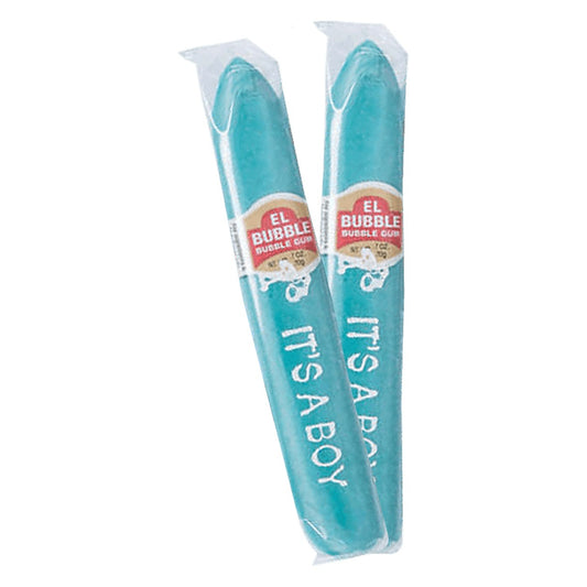 El Bubble It's A Boy Bubble Gum Cigars, two individually wrapped gum cigars